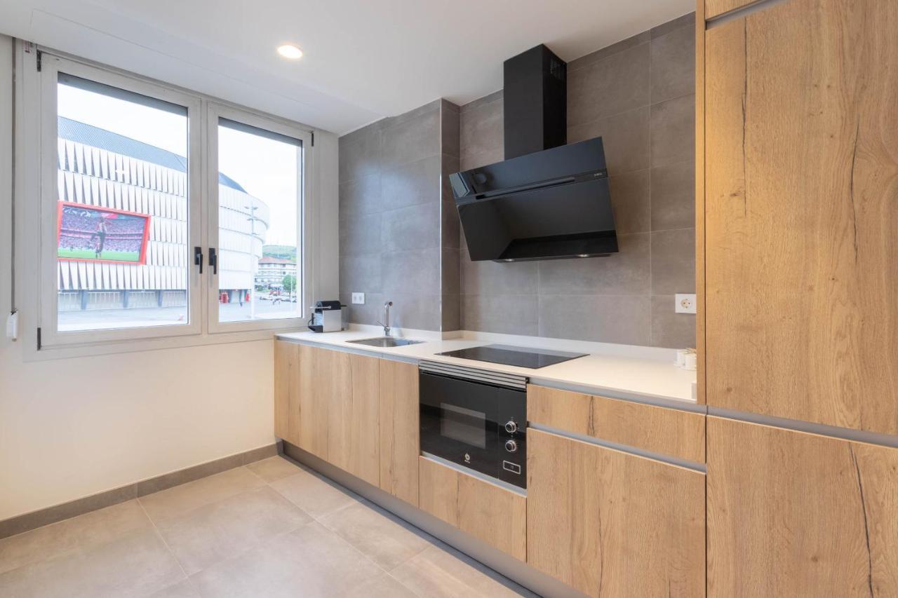 Apartamento Con Vistas Al Estadio San Mames 毕尔巴鄂 外观 照片